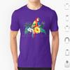 Tropical Parrot T Shirt Cotton Men Women DIY Print Parrothead Buffett Shark Tropical Volcano Parrot Margaritaville Beach