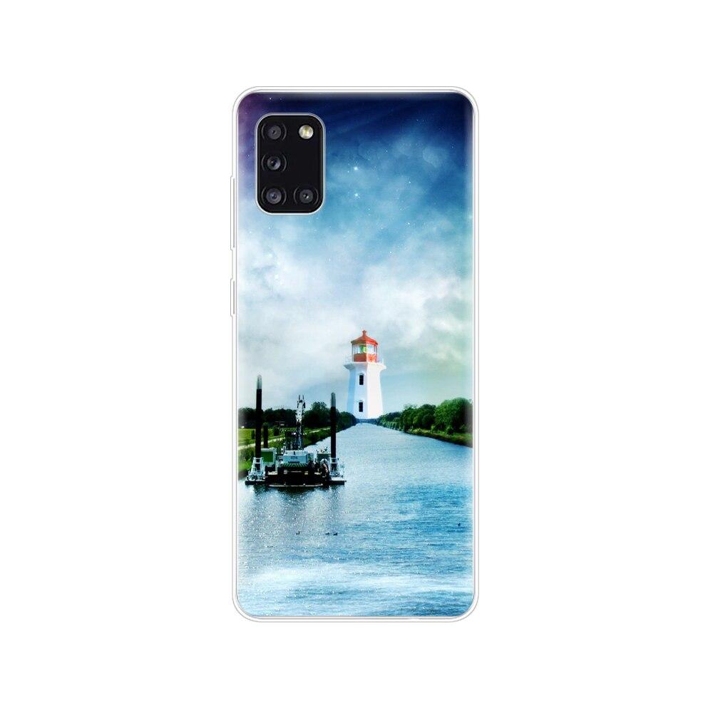 Fall Für Samsung Galaxy A31 Fall Für Samsung A31 EINE 31 SM-A315F 6.4"; Telefon Abdeckung Silikon Weiche TPU Coque Stoßstange Volle Schutzhülle