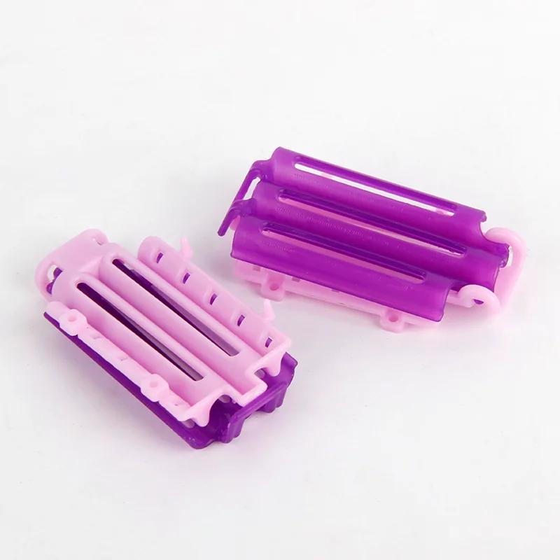 50pcs Hair Clip Wave Perm Rod Bars Corn Curler DIY Fluffy Clamps Rollers Fluffy Hair Roots Perm Hair Styler Formers flexi