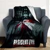 Resident Evil Flannel Blanket Throw Blanket Soft Warm Sofa Bed Camping Home Decor Unique Christmas Gift C926607
