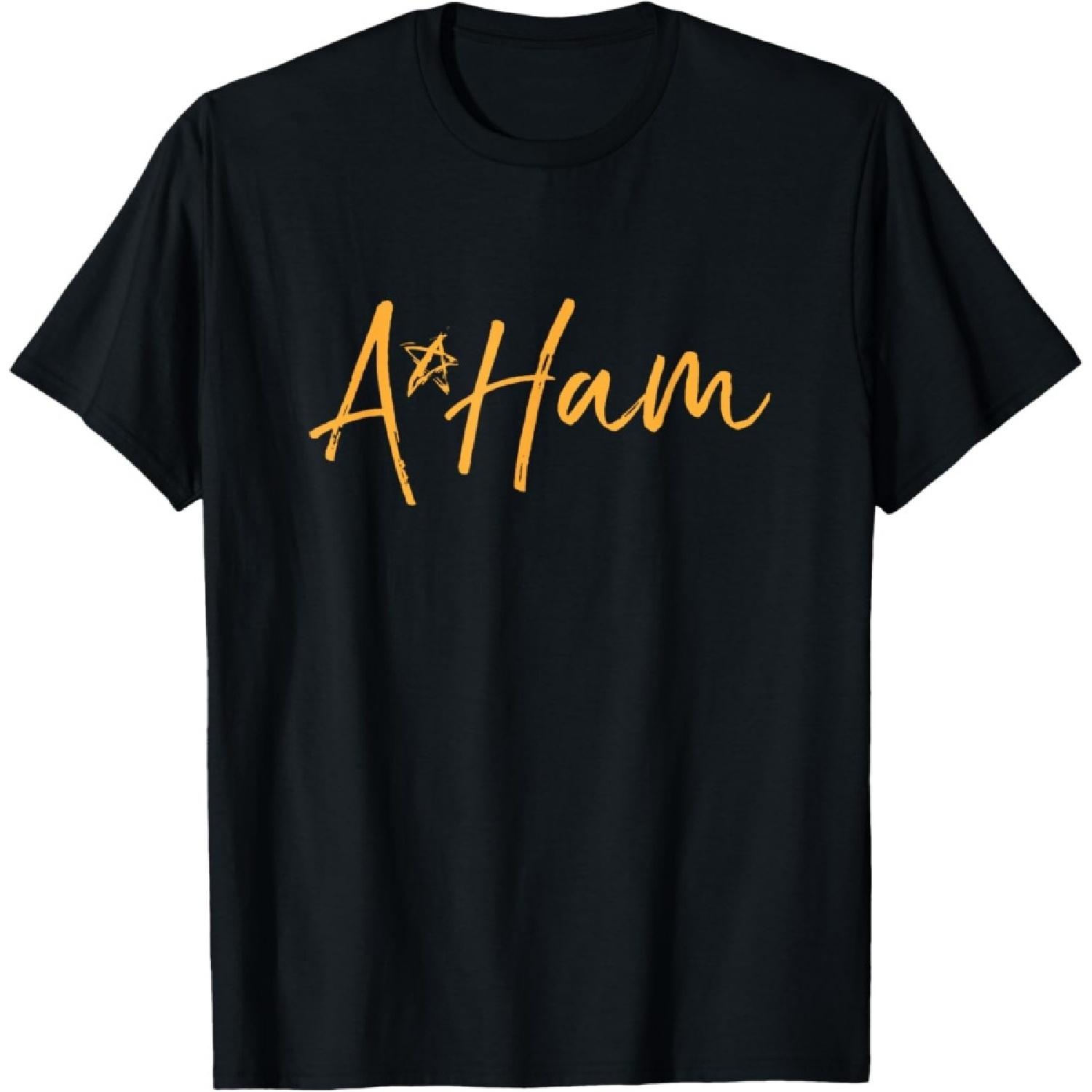 Hamilton T Shirt Signature A Ham Tshirt Gift Shirt T-Shirt(1) S