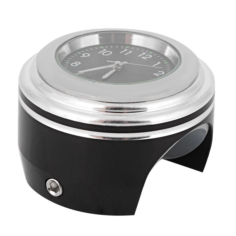 Motorcycle Modification Handlebar Mount Waterproof Quartz Clock Watch Accessories