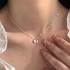 925 Sterling Silver Butterfly Necklace Simple Style Charm Animal Shape Pendant Choker Birthday Party Gift Women's Fine Jewelry