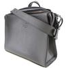 Fendi Mini Messenger Handbag 7M0238O7B 2WAYShoulder Gray Leather Women Used