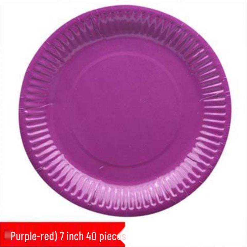 Disposable DIY Painting Plates for Kindergarten Art Activities