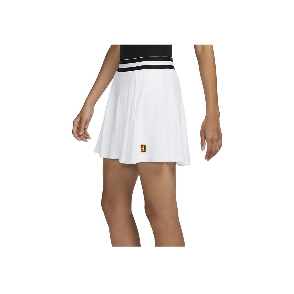 Nike Court Dri-FIT Heritage Solid Dry Shorts Skirt Tennis Bottoms Women bottoms White FB4154-100