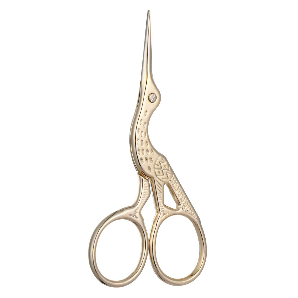 Embroidery Retro Home Cross Stitch Scissors Scissors Stainless Steel Crane