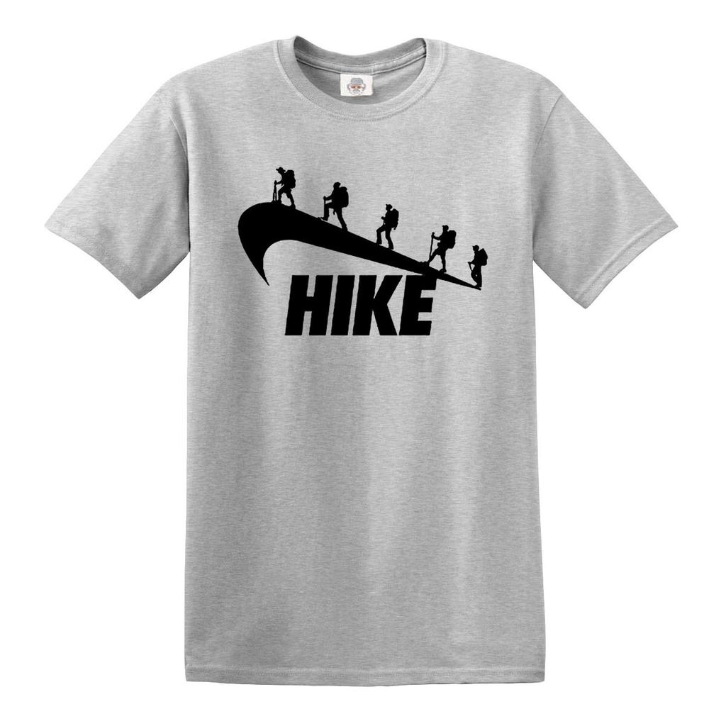 Hike Parody Mountain Hiker T-Shirt Unisex Funny Hiking Climber Tee Top