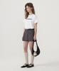 COVERNAT WOMAN Cool Cotton Copper Logo T-Shirt White