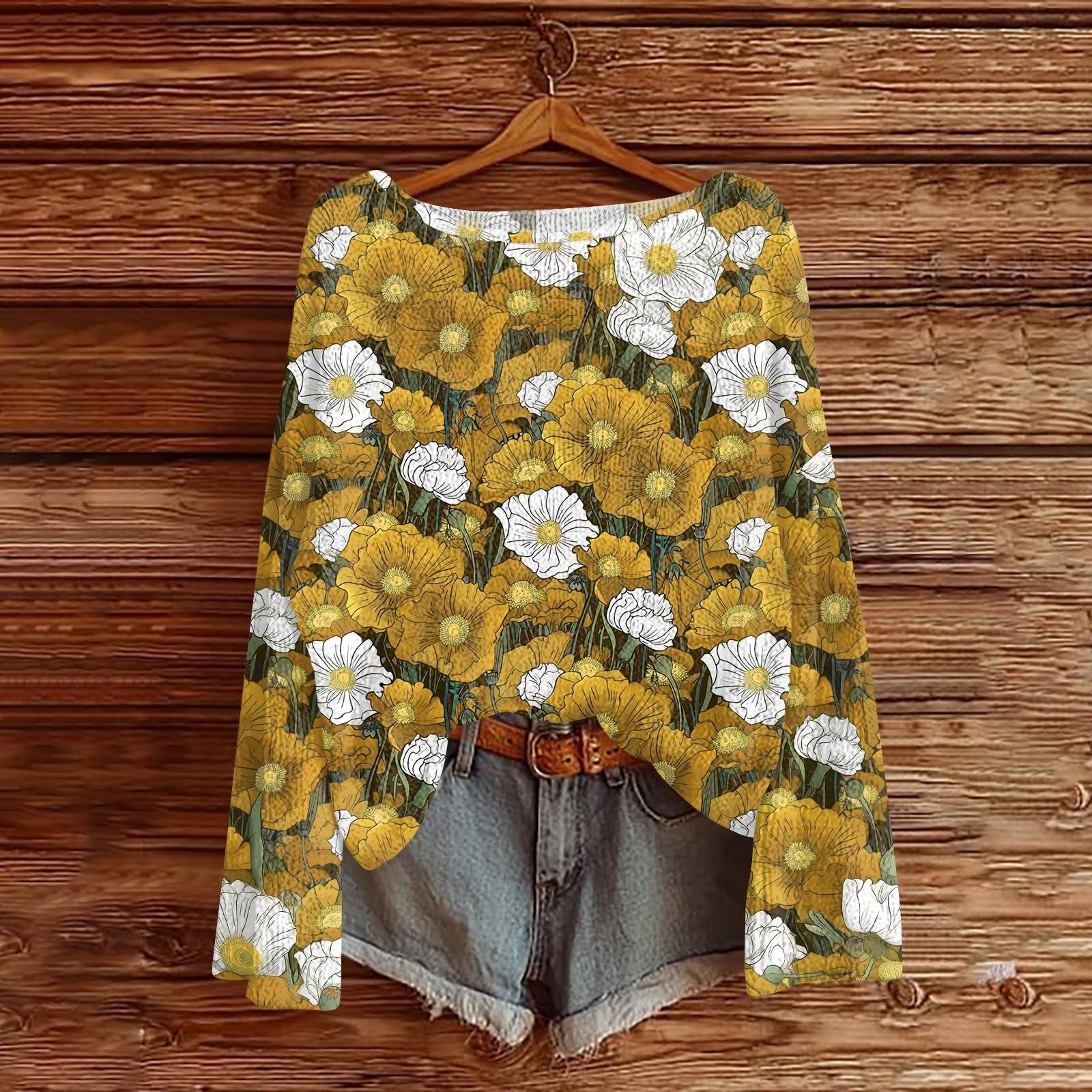 

Женские осенние свитера с длинным рукавом, топы с принтом, пуловеры, свободная нарядная повседневная базовая одежда XXL