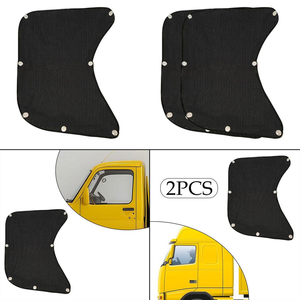 Truck Side Window Shade Accessories for Long Distance Driving Sun Protection