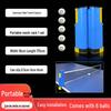Portable Retractable Table Tennis Net with Indoor/Outdoor Stand and Net Cloth