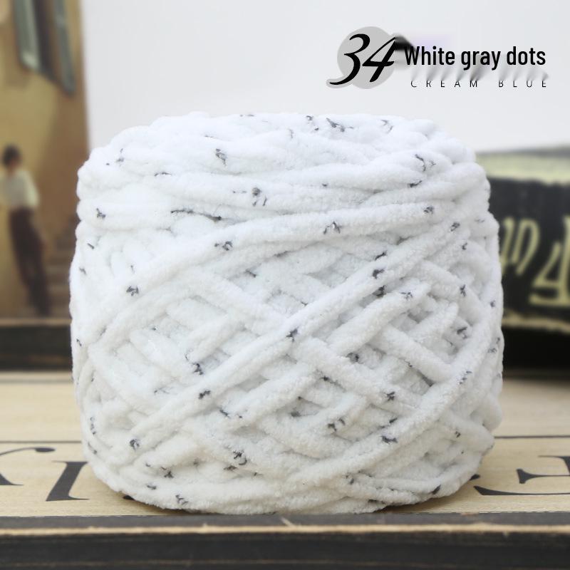 Ice Wool Thick Knitting Yarn for Blankets, Slippers, Neck Warmers, and Scarves