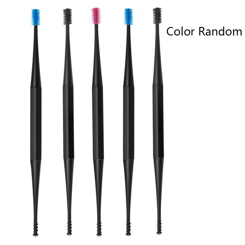 5pc Soft Silicone Ear Pick Earpick Ear Wax Curette Remover Ear Cleaner Spoon Spiral Ear Clean Tool