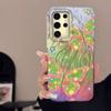 For Samsung Galaxy A56 A16 A15 A25 A55 A35 A26 A36 S24 Plus S25 Ultra Phone Case Gradient Color Pink Butterfly Women Girls Cover