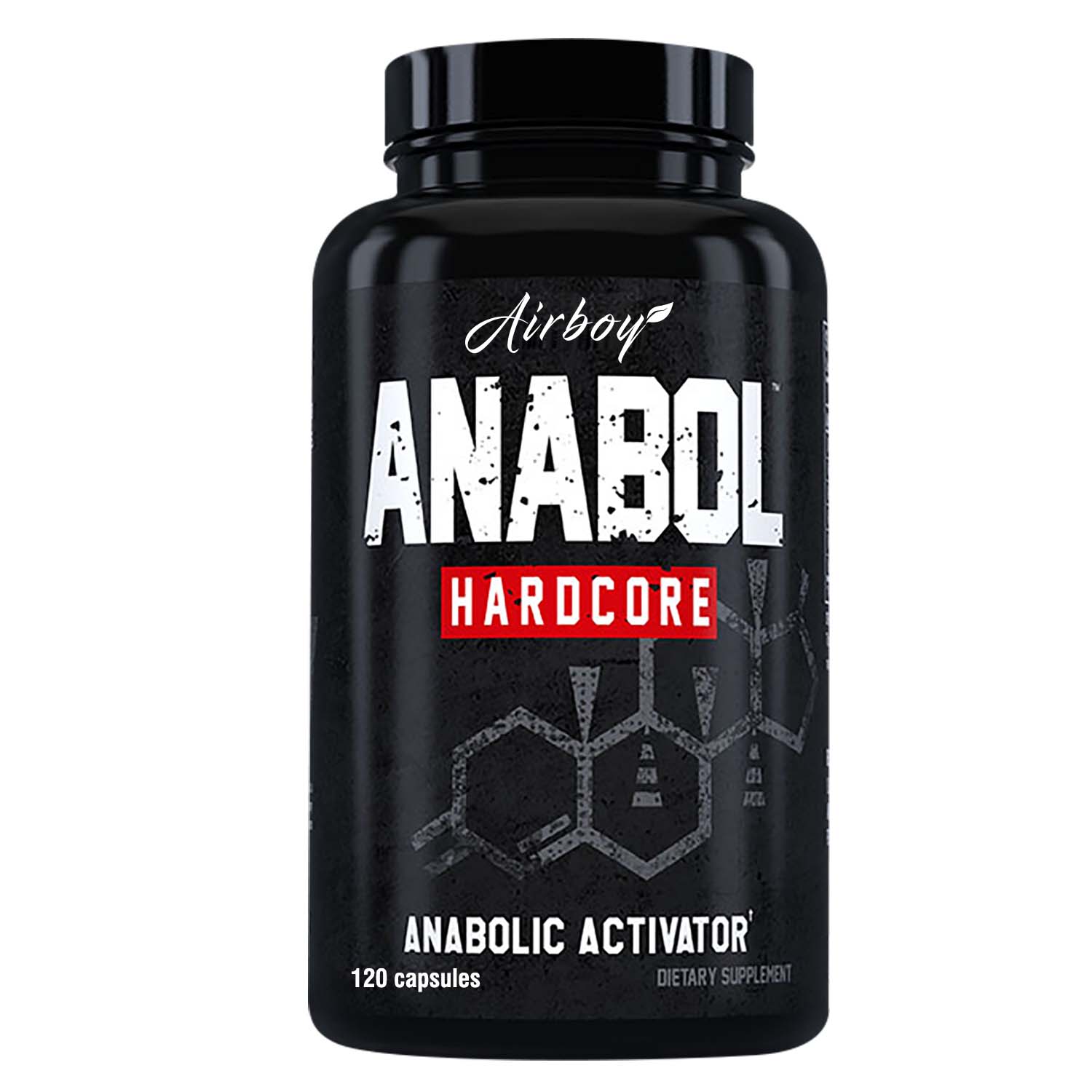 120 peças Nutrex Research Anabol Hardcore Suplementos Alimentares Promove a síntese proteica muscular 120 capsules