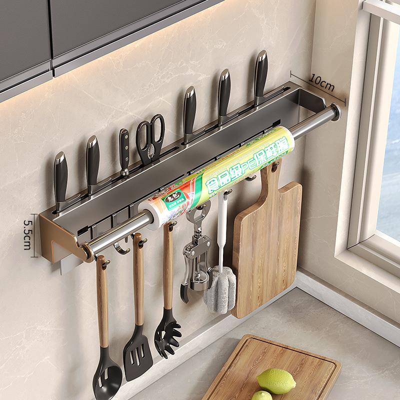 

Нержавеющая сталь Кухонная вешалка для бумажных полотенец Настенная полка с крючком Кухонные гаджеты Подвесные органайзеры Хранение принадлежностей для кухни
