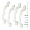 Ergonomic Corrosion Resistant Plastic Door Entry Handle for Recreational Vehicles Easy Snap On Upgraded Non Slip Texture