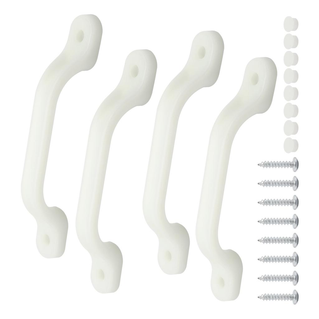 Ergonomic Corrosion Resistant Plastic Door Entry Handle for Recreational Vehicles Easy Snap On Upgraded Non Slip Texture