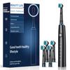 New Electric Toothbrush Rotary Rechargeable Electric Toothbrush for Adults Rotating Electric Toothbrushes with 8 Soft Brush Heads