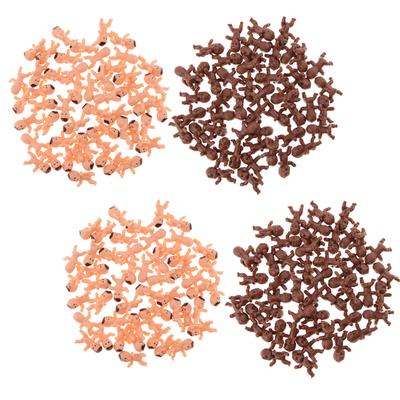 100 Set Mini Newborn Baby Dolls Toy Baby Shower Party Gift Table Decor Puce