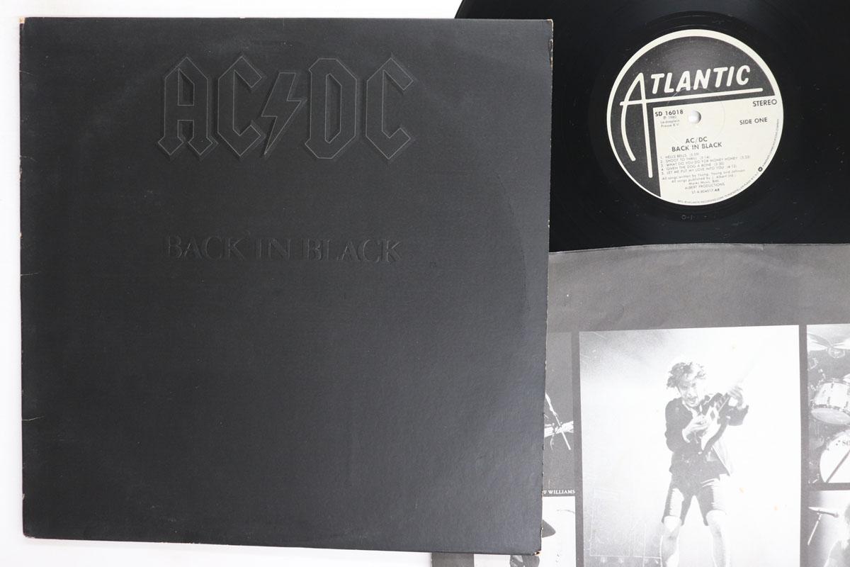 Виниловая пластинка ACDC Back In Black SD16018 ATLANTIC 1980 США Рок Б/у