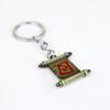 DOTA2 Weapon Model & Portal Scroll Pendant Necklace with Dota Logo Keychain