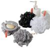 Scented Soap & Bath Ball Duo: Thick, Super Soft Foaming Mesh Bag with Soap Holder