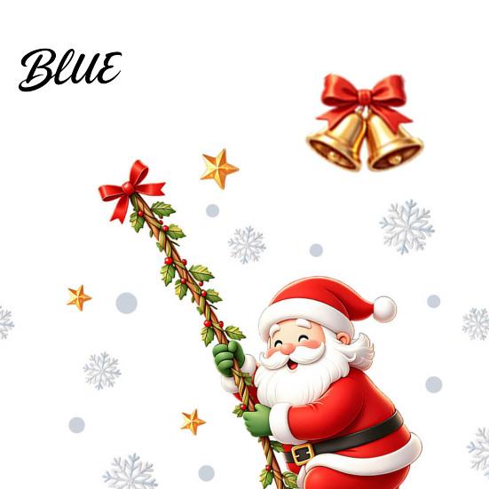 Holiday Party Wall Decor Christmas Santa Claus Light Switch Sticker with Climbing Vine Design Funny PVC Decal for Seasonal Art Home Decoration,