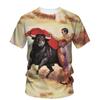 Spanischer Stierkampf Herren T-Shirt 3D Spanien Bulle bedruckt T-Shirts Damen Kleidung Casual Kinder T-Shirt Sommer Übergroße Toreo T-Shirts