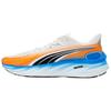 Velocity Nitro 4 Comfortable Soft Support Lightweight Marathon Running Shoes Men Running Shoes White Orange Blue 313424-01