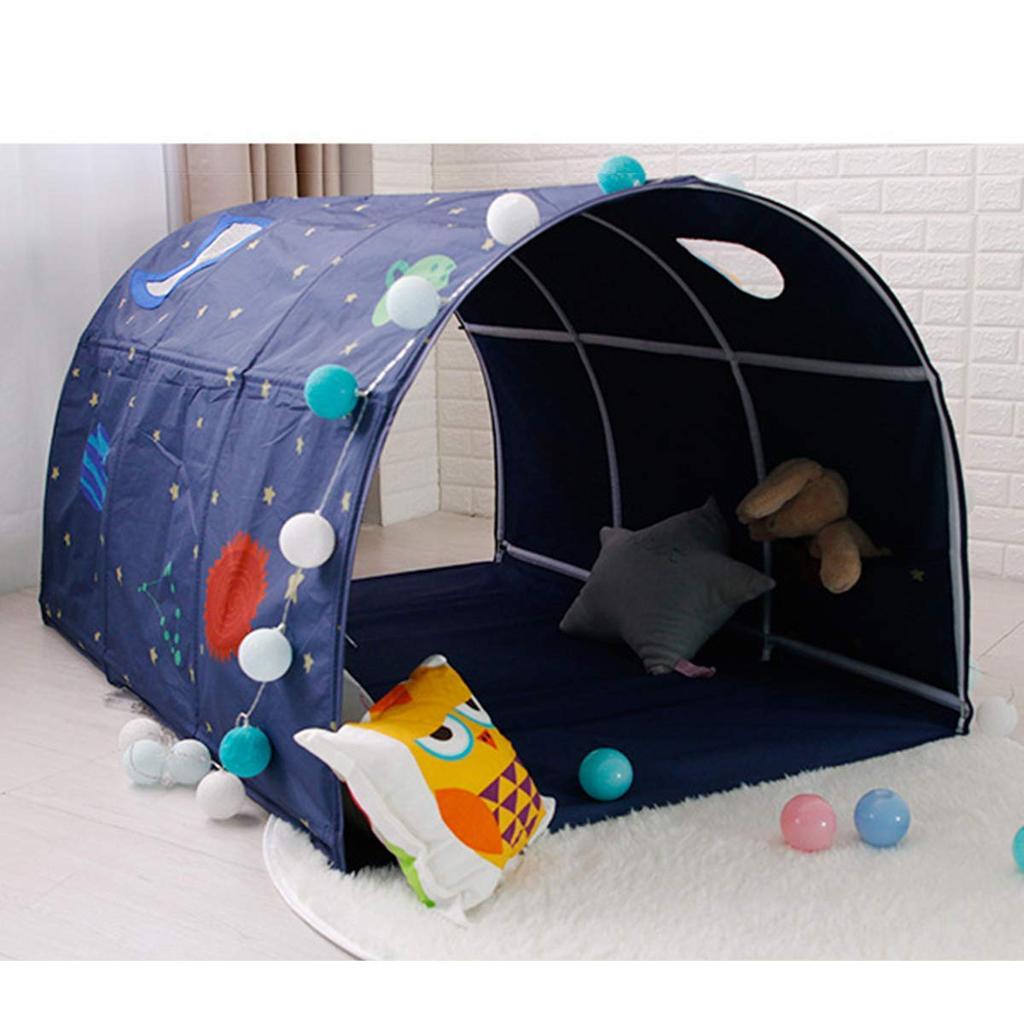 GZQIRUN Kids Bed Tent Bed Canopy Dream Kids Play Tent Playhouse Privacy Space Sleeping Indoor Toy Game House