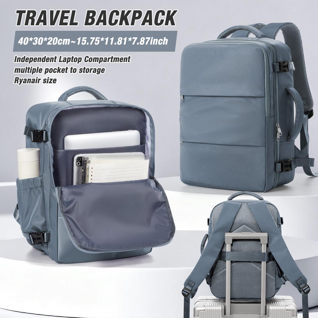 Ryanair 40x30x20 Travel Backpack Wizzair Cabin Airplane Cabin Hand Luggag Bags Men Women Work Business Backpack Laptop Packbag