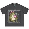 First of All Jesus Thinks Im A Delight Funny Frog Meme TShirt Unisex Unisex Cotton Hiphop T Shirt Shortsleeved Oversized T Shirts