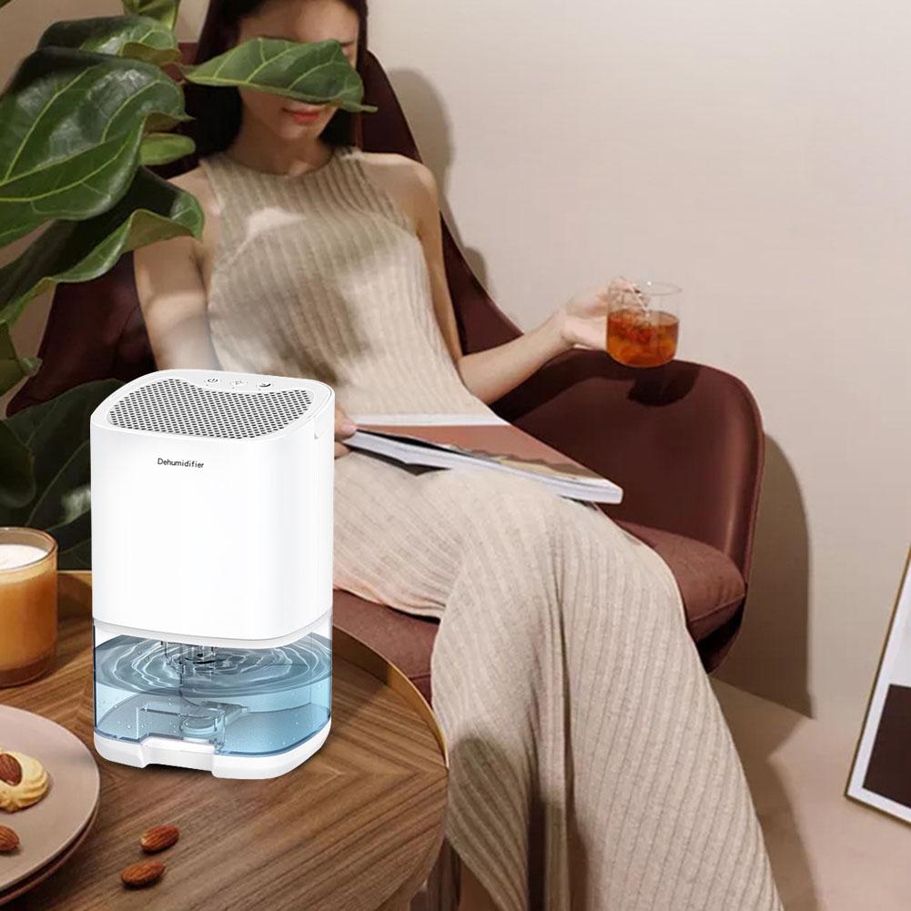 1000ml Moisture Absorbent Mute Moisture Remove Machine Signal Light Automatic Shutdown Portable Atmosphere Lamp for Home Office
