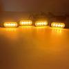 LED Emergency Light 12V 24V Amber LED Truck Car Grille Lights Flasher LED Emergency Beacon Strobe Signal Light