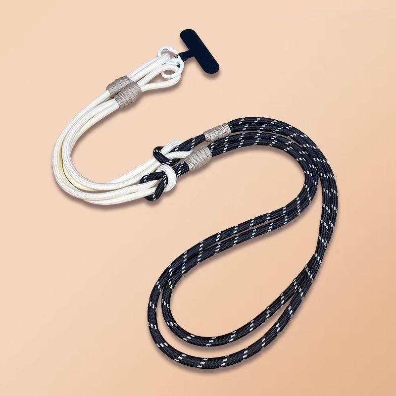Multifunctioneel Verstelbaar Mobiele Telefoon Lanyard Telefoon Lanyard Strap Crossbody Nylon Telefoon Laniere Handy Trageband SJGS08