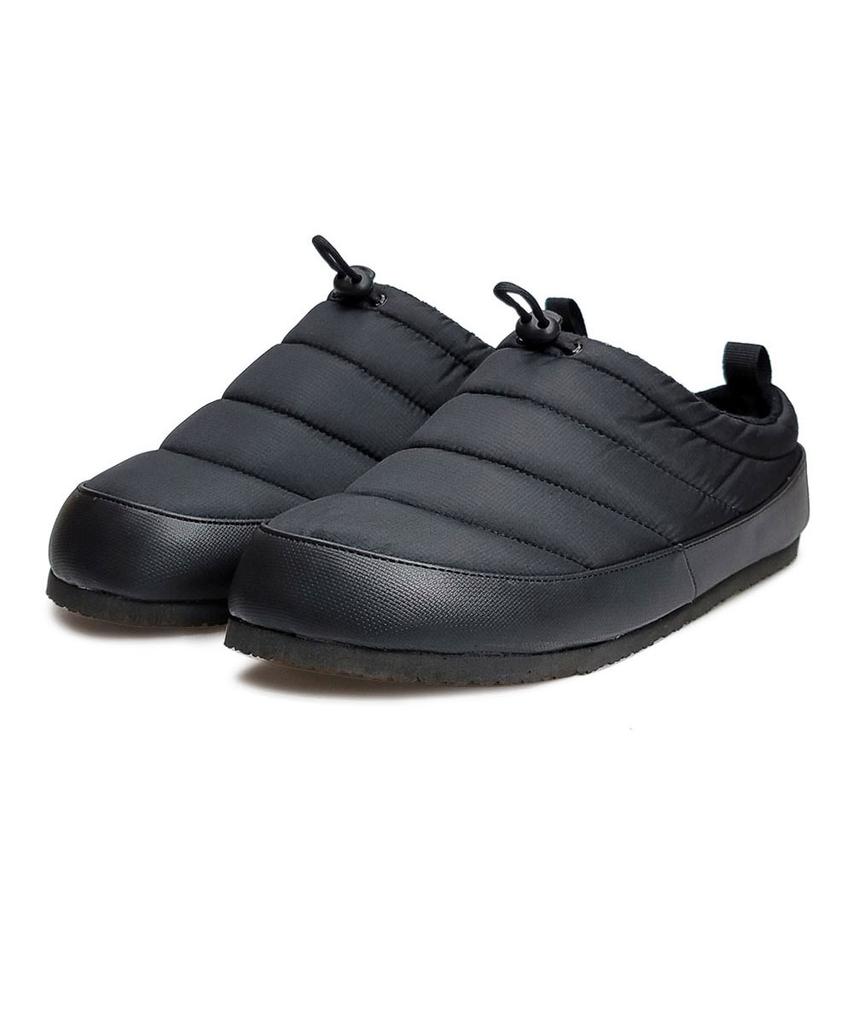 Laslow Camp Padded Mule Slippers - Black