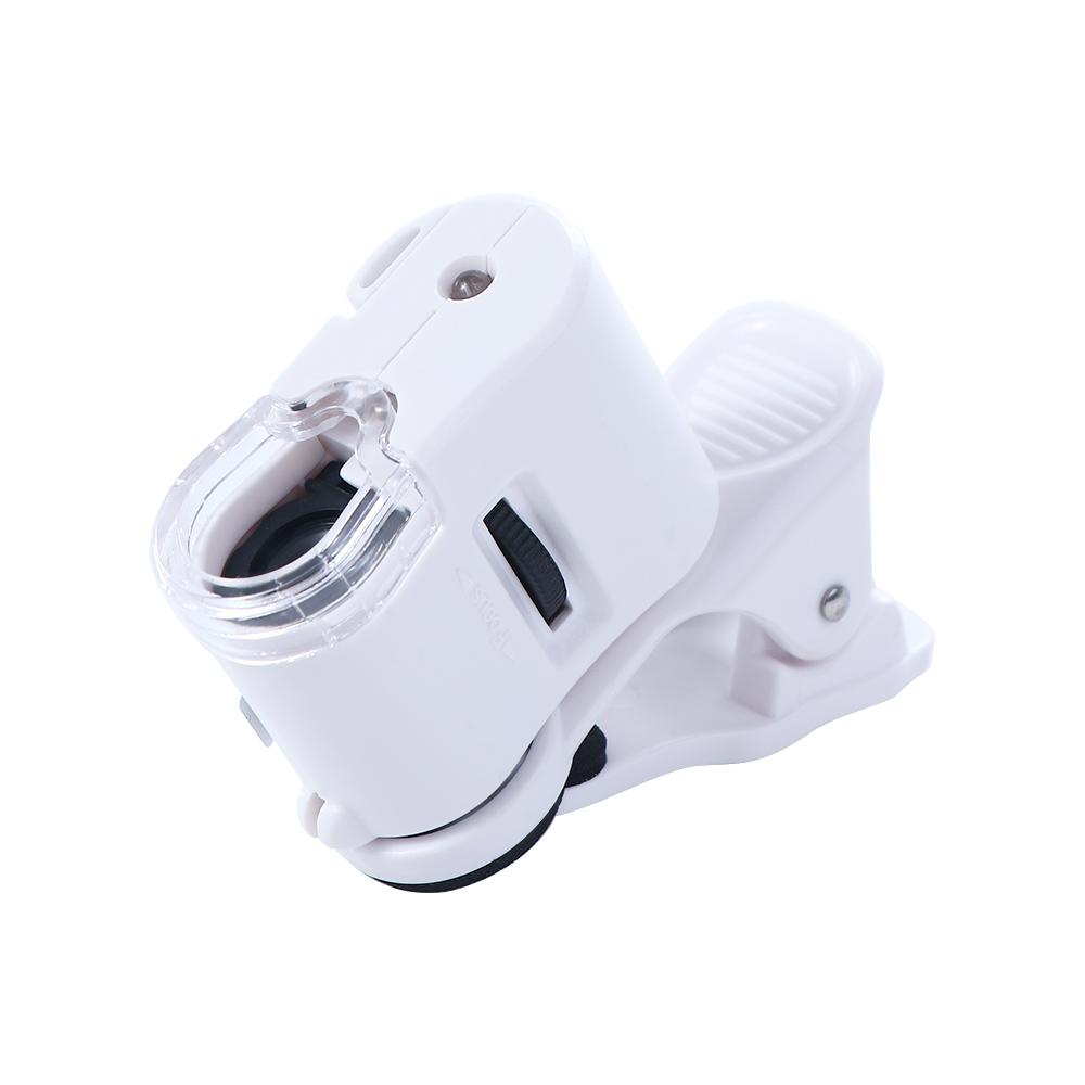 Pocket Microscope Mobile Phone Microscope Magnification Microscope Magnifying Glass Clip Microscope