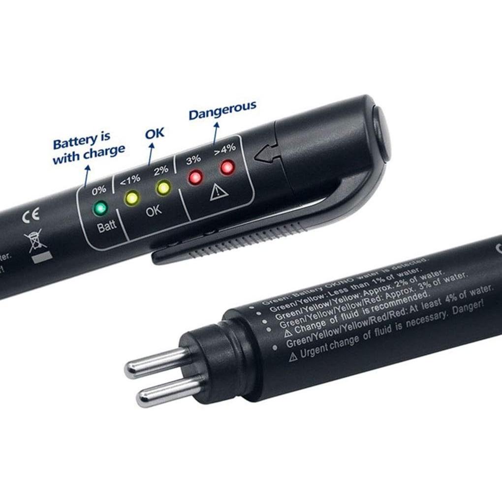 Brake Fluid Tester Automotive Brake Fluid Oil Detection Test Spring Detector DOT3 DOT4 DOT5.1 Car Tester Tool