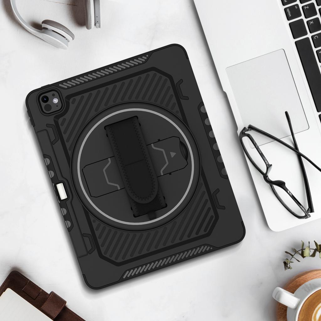 Stand Case for IPad Air 13 2026 M4 2025 M3 2024 M2 Pro 13 2025 M5 2024 M4 Pro 12.9 2018-2022 3rd 4th 5th 6th Gen. Rotating Cover