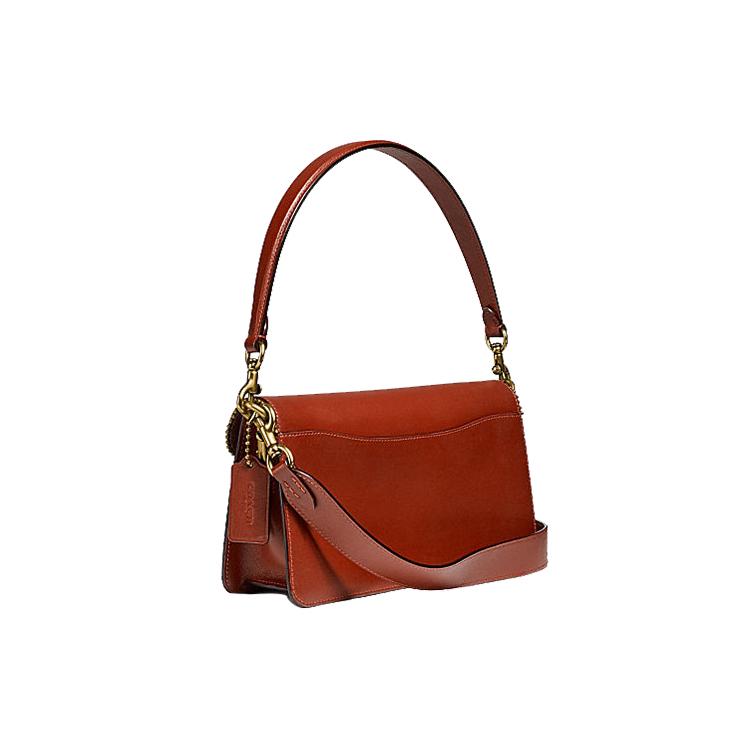 New COACH Tabby Leather Shoulder Bag, Crossbody Bag, Shoulder Bag Women's Rusty Red 6793-B4NQ4