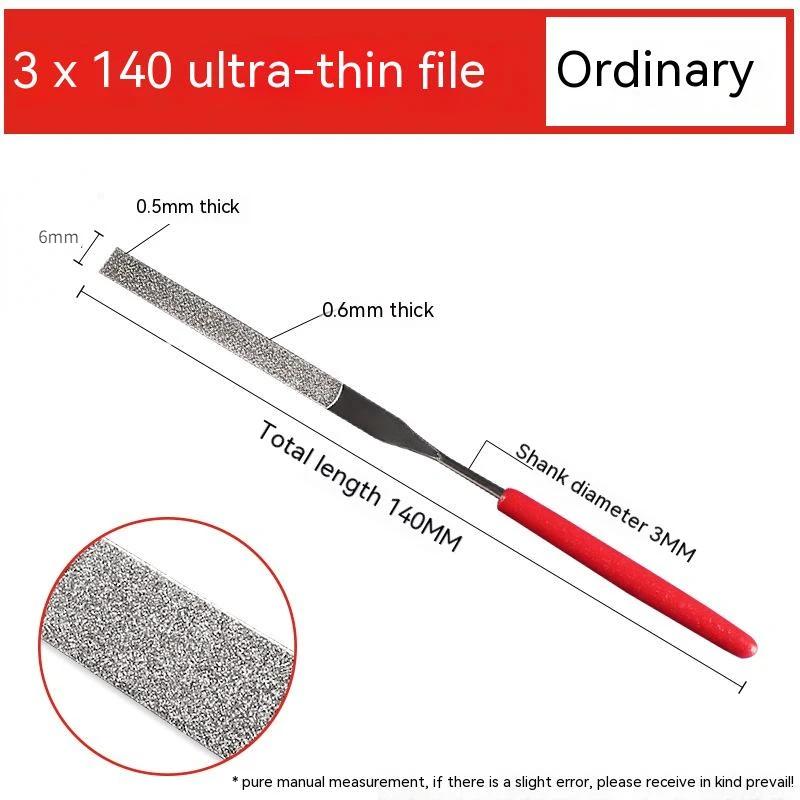

1 шт. Нескользящий надфиль, плоский надфиль, металлический камень, шлифовальный пластиковый держатель, красный набор алмазов, горячая распродажа инструментов
