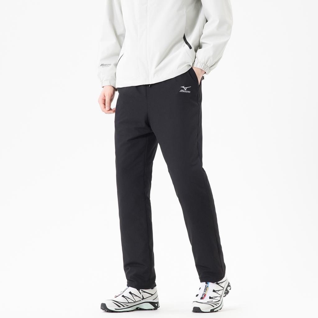 Mizuno 90 Velvet Solid Color Elastic Drawstring Functional Windproof Outdoor Extreme Cold Warm Thickened Down Pants Unisex Pants A2CF2110