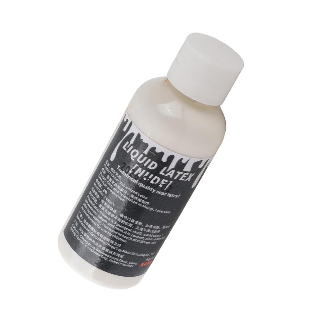 Halloween Party Makeup Latex Fake Scar Wrinkle Prosthesis Shaping Makeup Latex 60ml