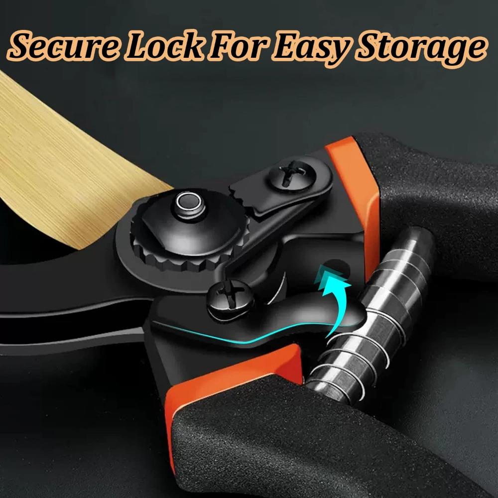 Japan Thickened SK5 Steel Scissors Garden Pruning Shears Labor-saving Rough Pruning Shears Bonsai Fruit Flowers Branches Pruners