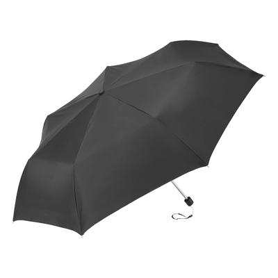 Waterfront Folding Sunshade Rain Umbrella Limited Black 55cm Lightweight Compact UV Protection Unisex Umbrella, & [Official Edition] 99.9%
