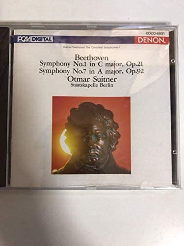 

CD BERLIN STAATSCAPELLE - Symphony No. 1 in C major COCO6851 Japan Classical Used