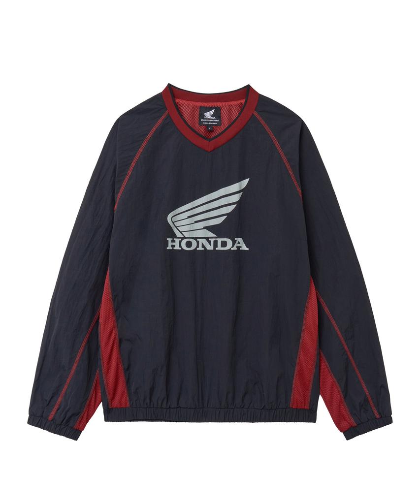 PHYPS MOTORCYCLE Nylon Mesh Block Long Sleeve Black