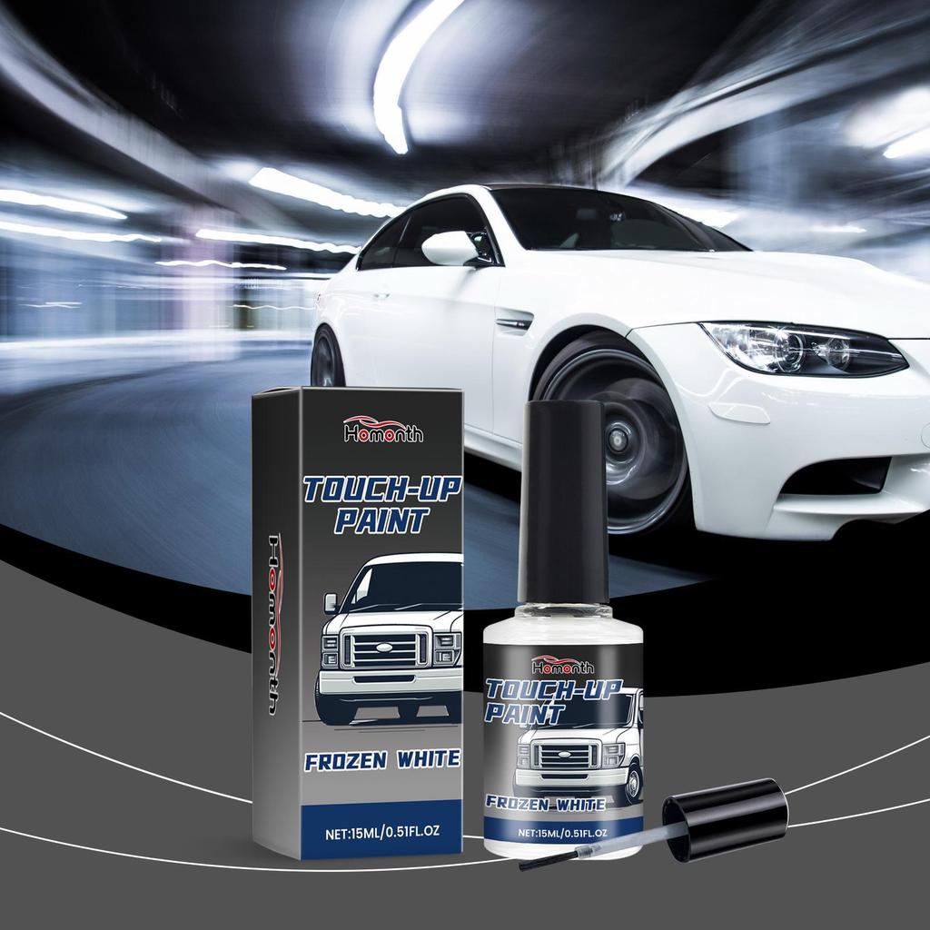 15ml Auto Weiße Farbe Reparatur Auto Selbstlackierung Kratzer Reparaturfarbe Perlmuttweiß Auto Spezialisiert